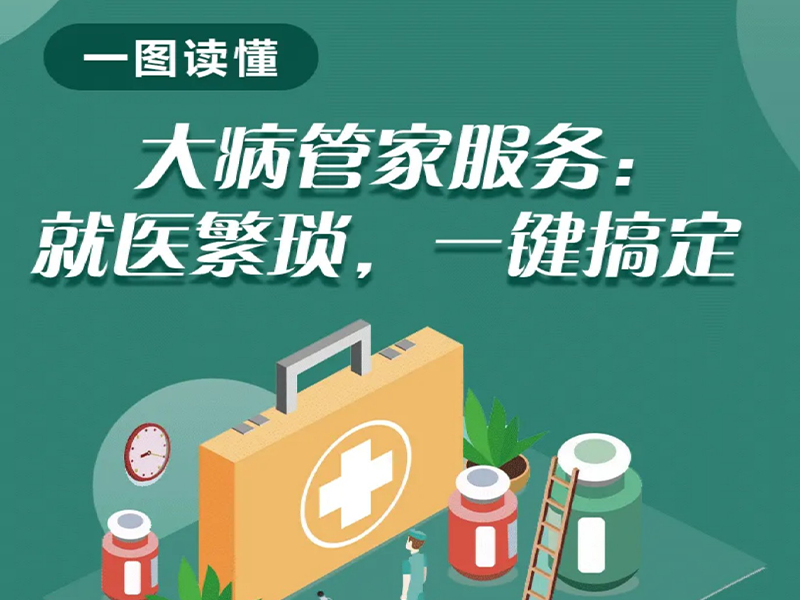 一圖讀懂大病管家服務(wù)：就醫(yī)繁瑣，一鍵搞定